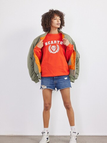 BEARTH Sweatshirt 'College' in Rot