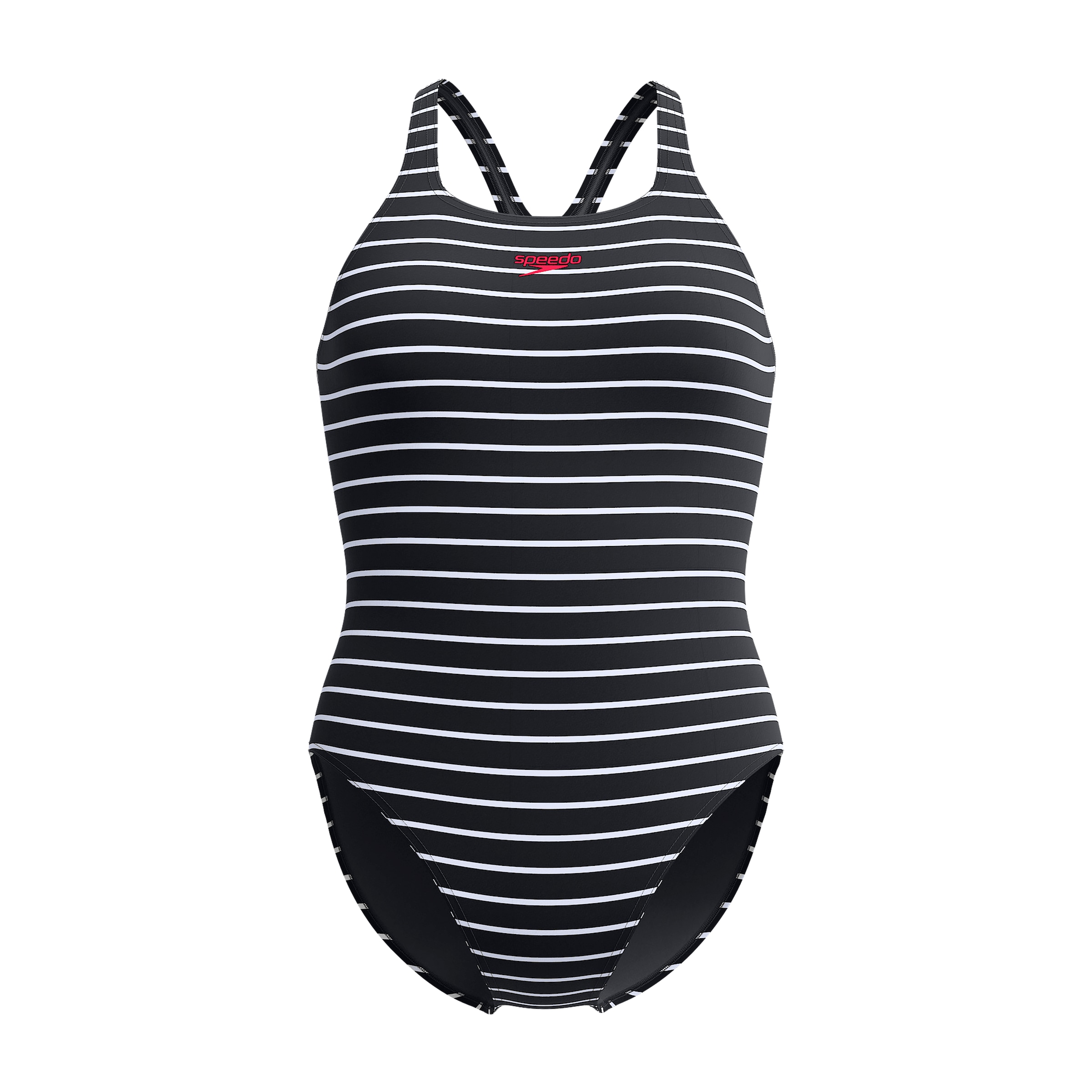 SPEEDO Bralette Active Swimsuit in Black: front