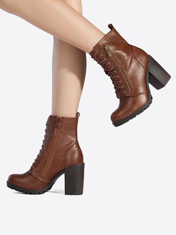 Boots 'DREAM PAIRS Damen Stiefel Stiefeletten' di Dream Pairs in marrone