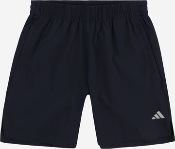 ADIDAS SPORTSWEAR Regular Sports trousers 'Aeroready 3-Stripes ' in Blue: front