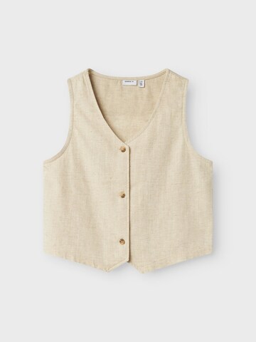 NAME IT Vest i beige