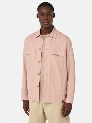 Boggi Milano Regular fit Button Up Shirt in Orange: front