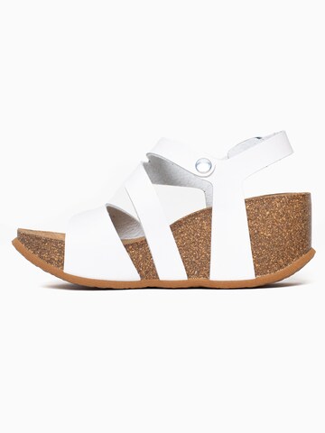 Bayton Sandal 'Ibiza' i vit