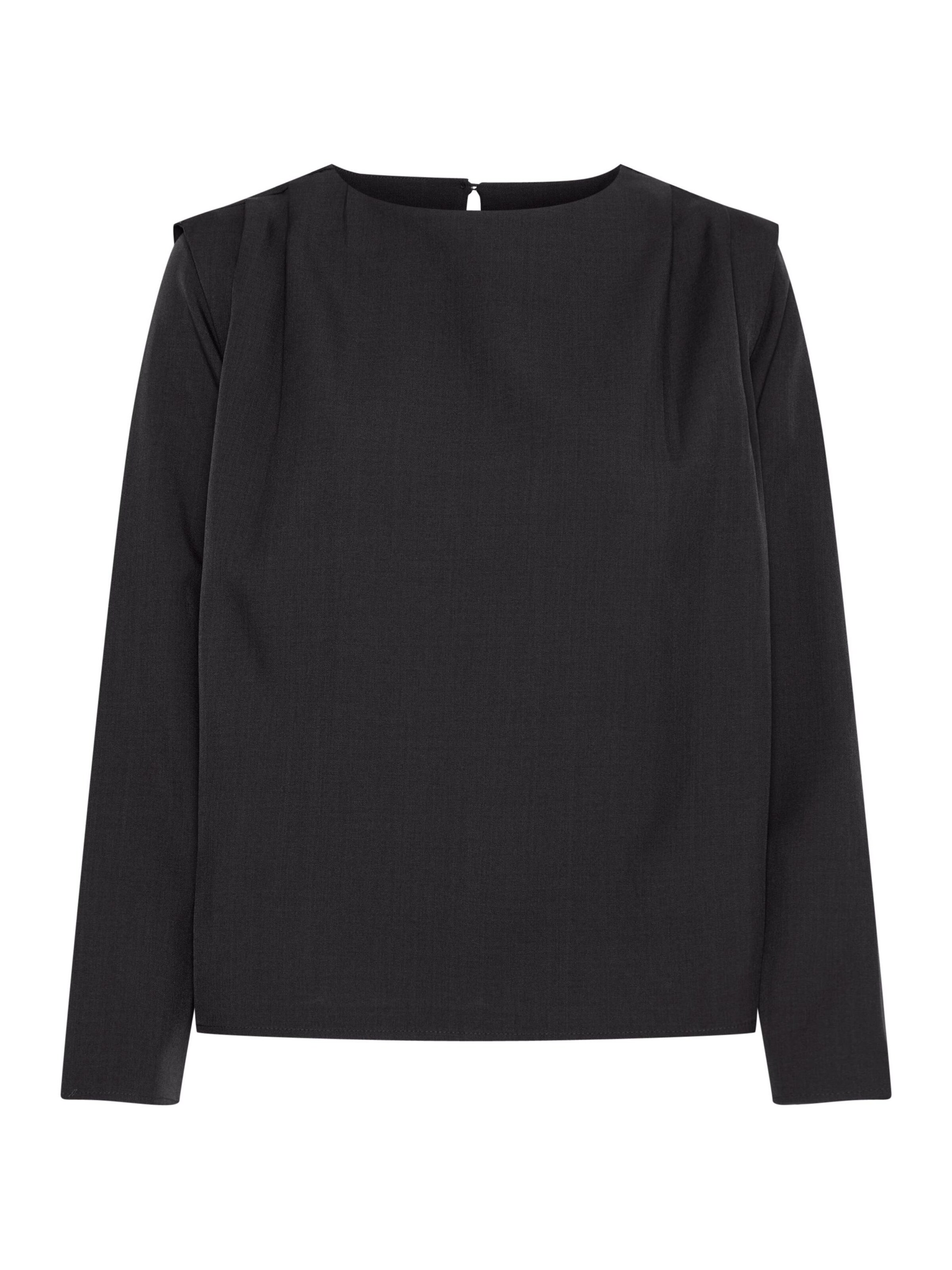 Chemisier 'BYMMMidde' b.young en noir : devant