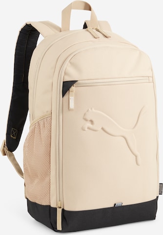 PUMA Backpack 'Buzz' in Beige: front