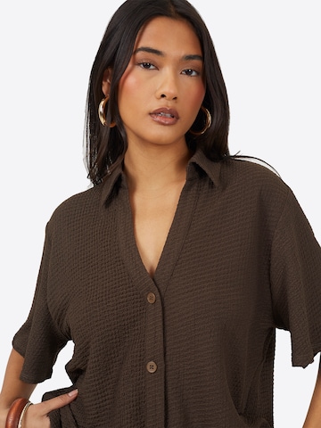 Camicia da donna di BRAVE SOUL in marrone