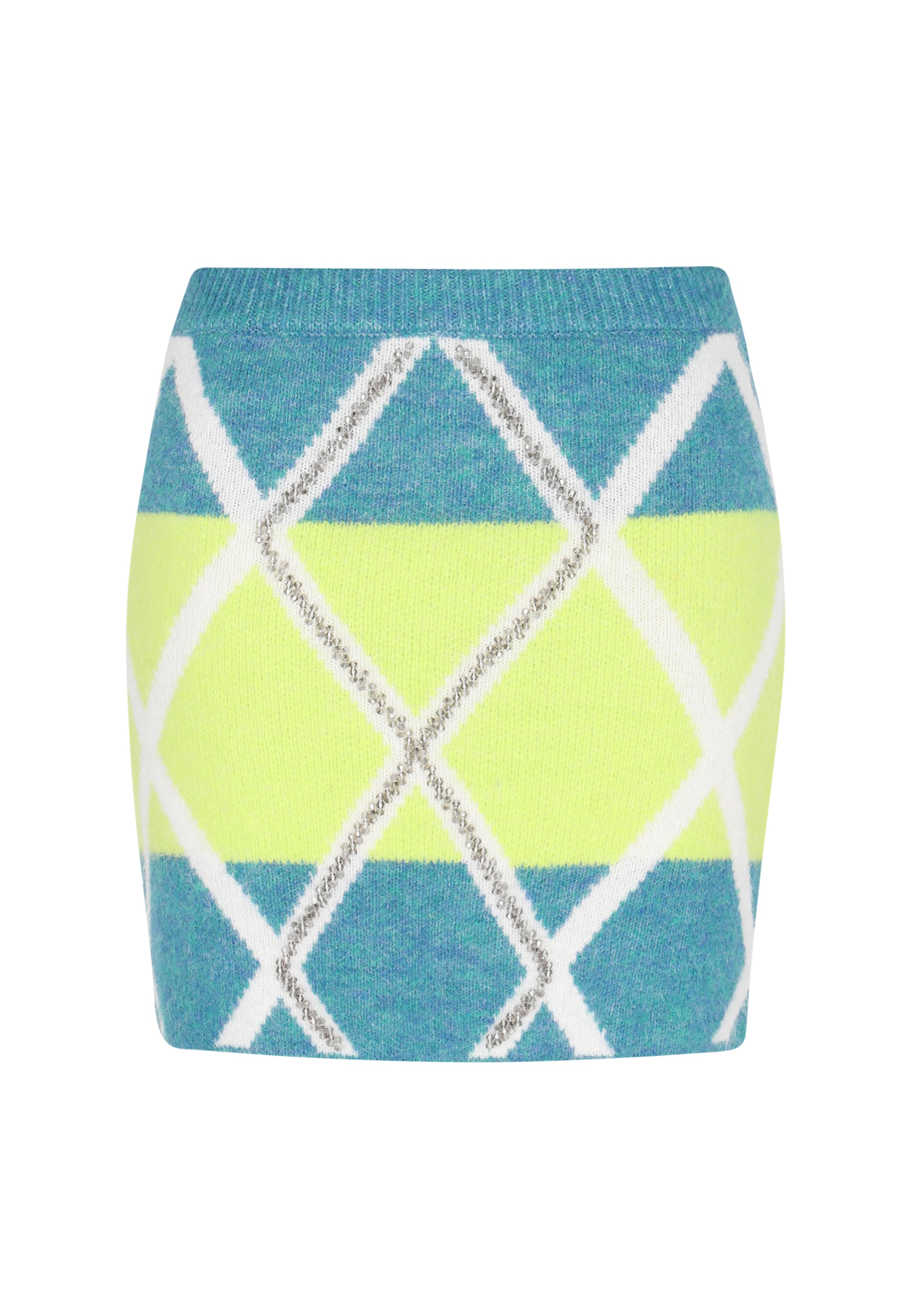 IZIA Sukňa - Modrá: predná strana