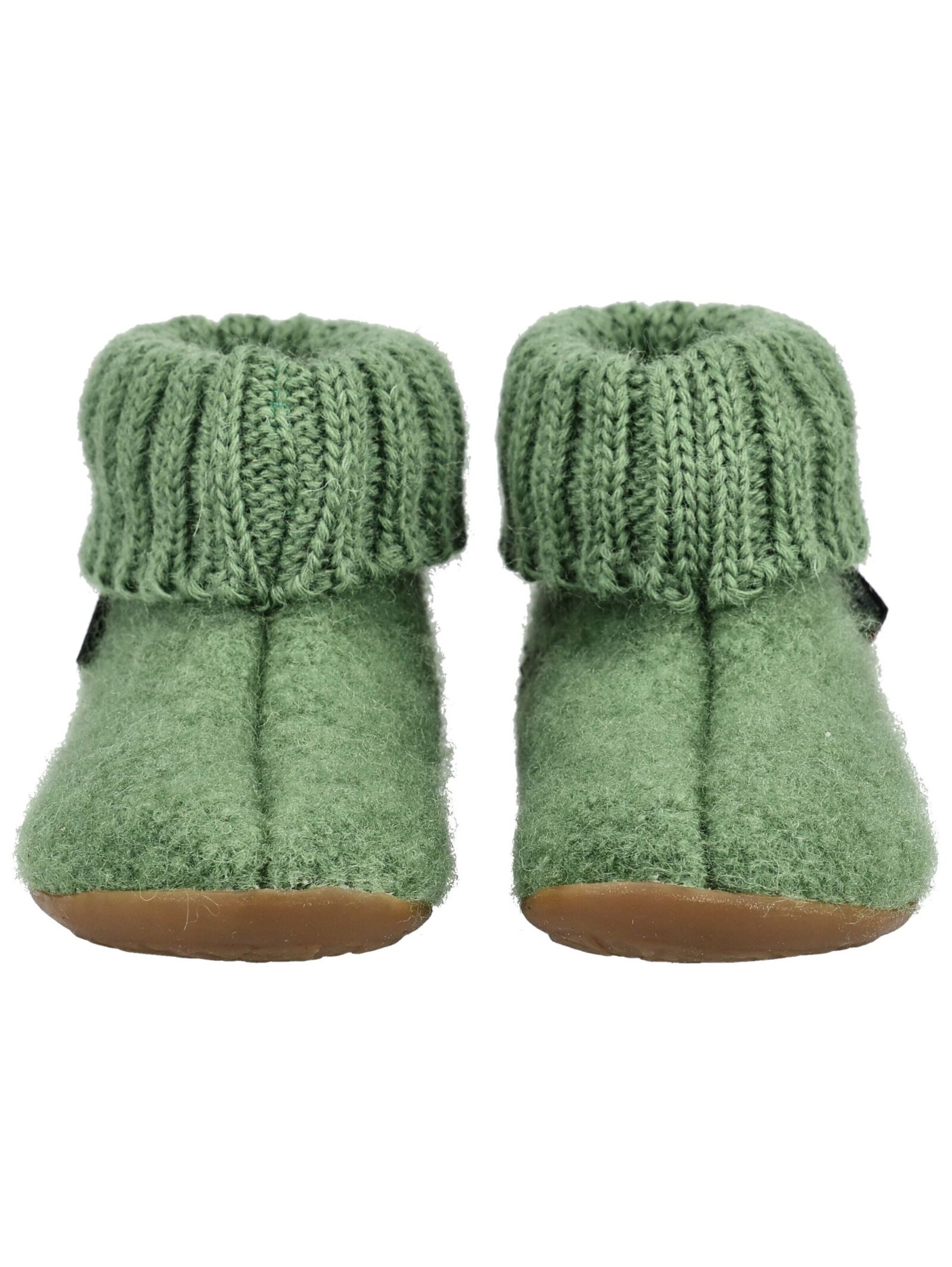 Pantoufle HAFLINGER en vert