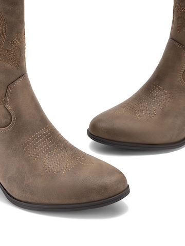 Boots 'DREAM PAIRS Klassische stiefel für Damen' Dream Pairs en beige