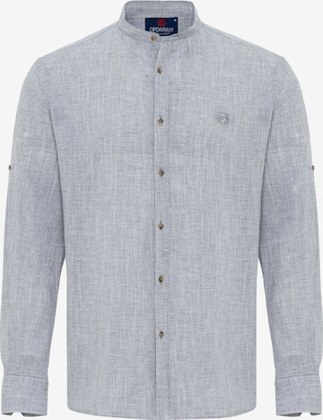 CIPO & BAXX Regular fit Overhemd in Grijs: voorkant
