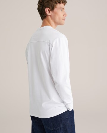 WE Fashion Тениска в бяло