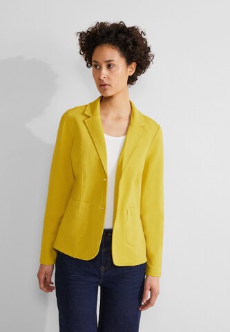 STREET ONE Blazer in Yellow: front