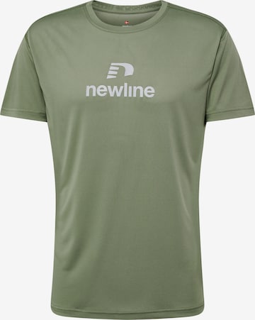 Newline Performance Shirt 'BEAT' in Green: front