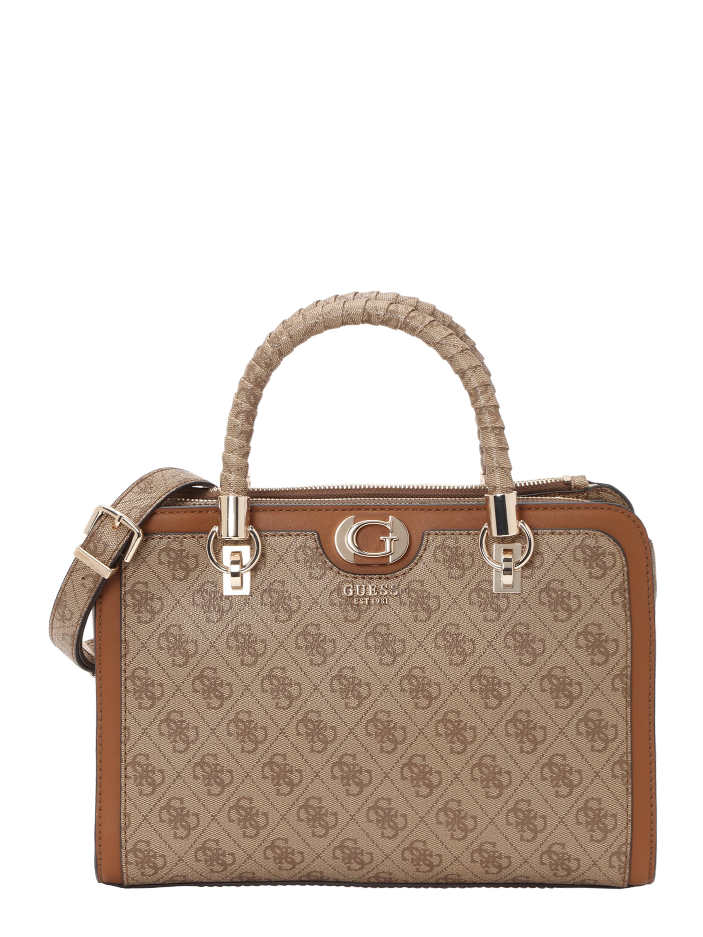 GUESS Handbag 'ORLINA' in Brown: front