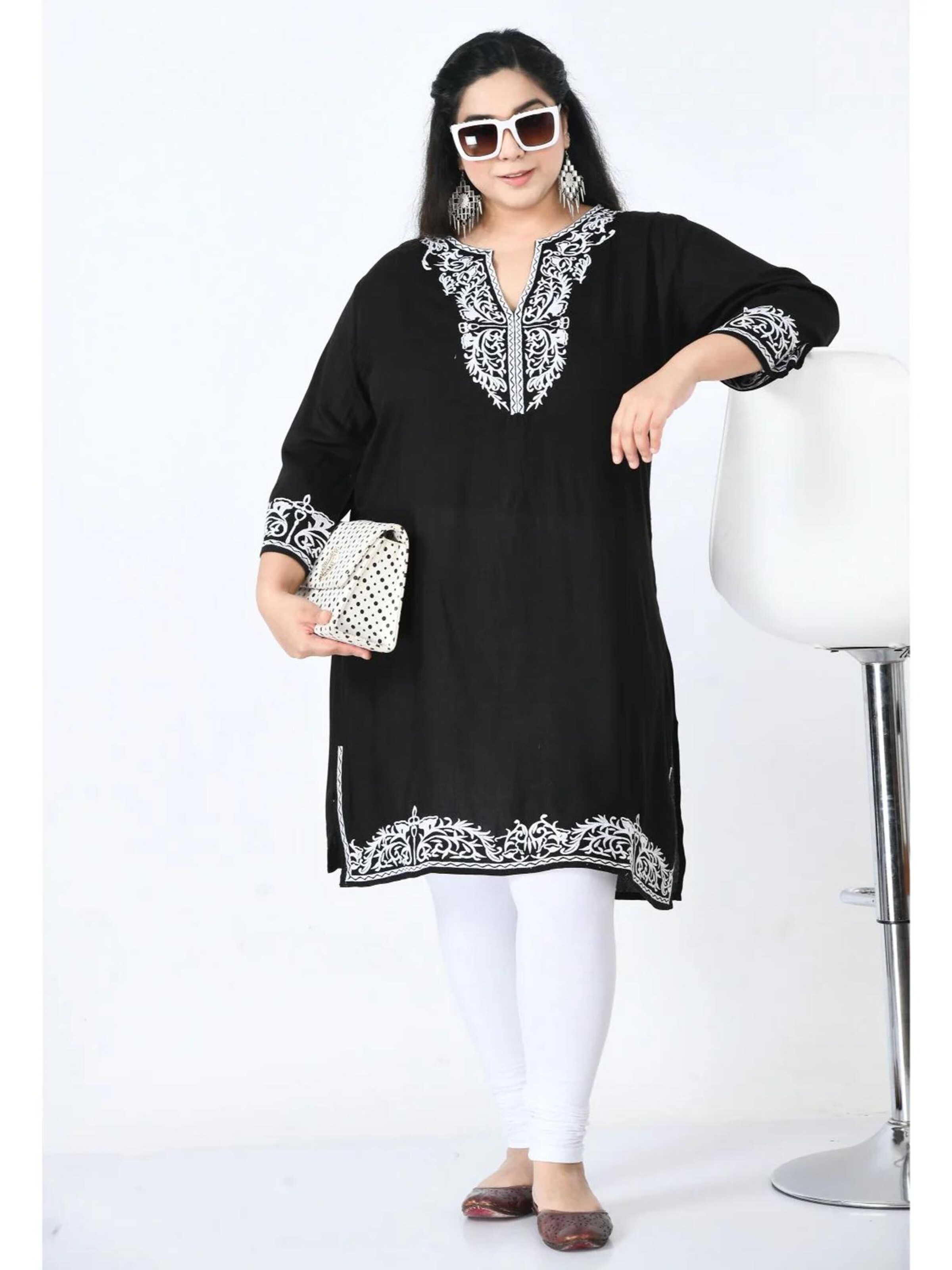 PfauGermany Tunic 'Plus' in Black