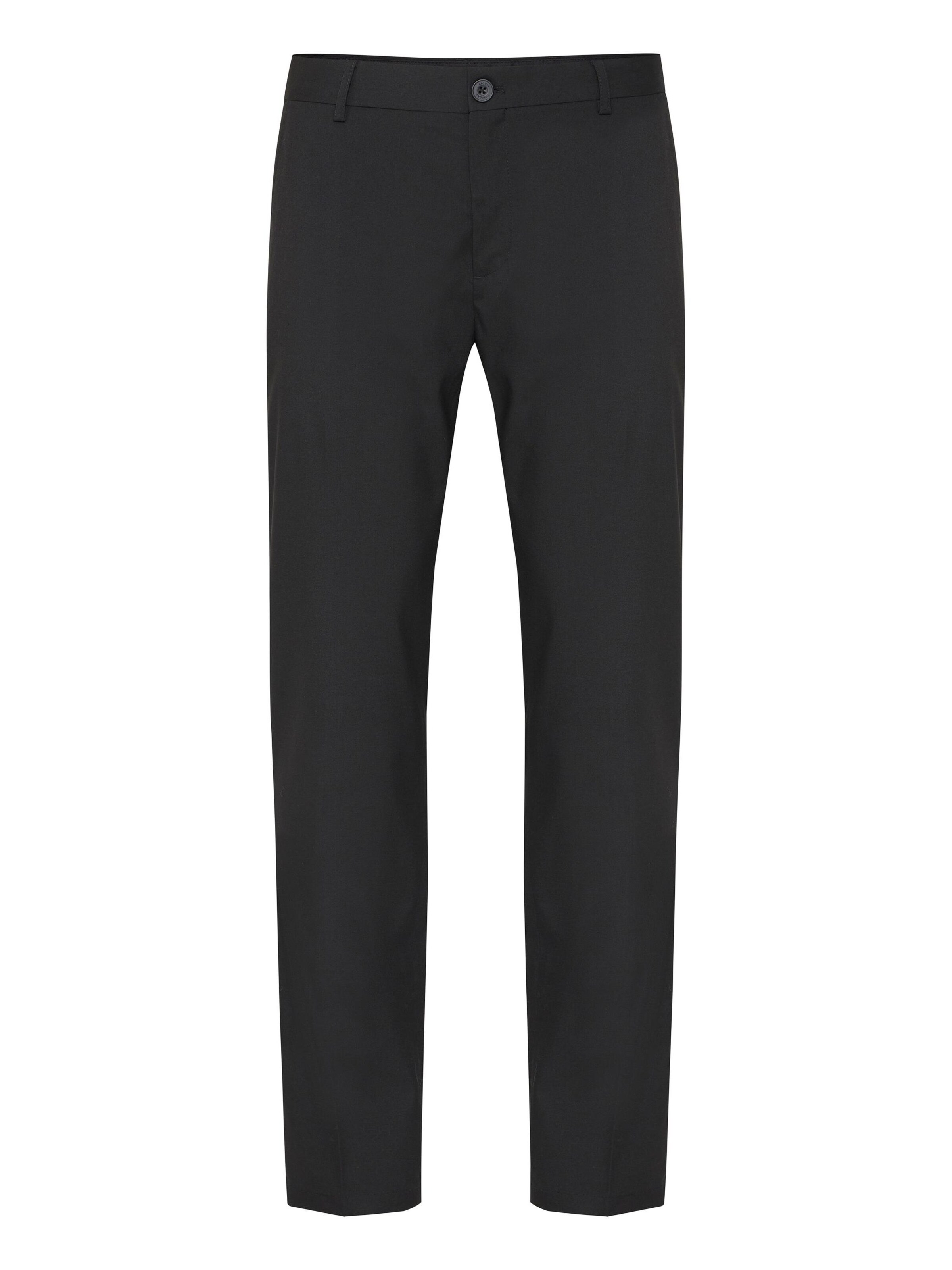 Casual Friday Slim fit Trousers ' CFPhilip ' in Black: front