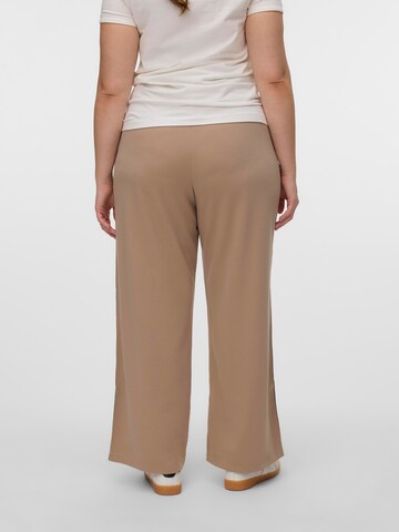 Vero Moda Curve regular Bukser 'VMBerlin' i beige