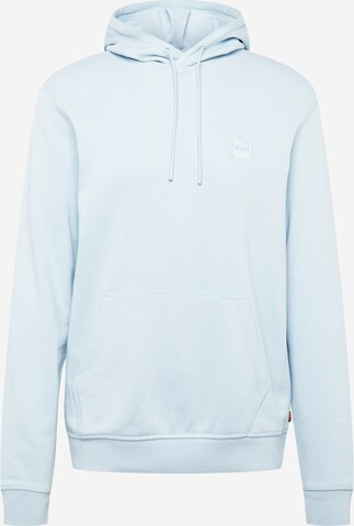 Sweat-shirt 'Wetalk' BOSS en bleu : devant