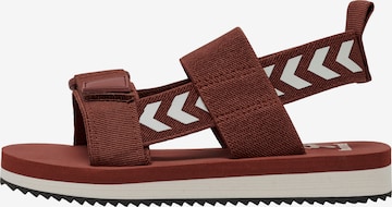 Hummel Sandals in Brown: front