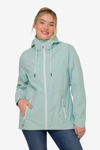 LAURASØN Performance Jacket 'Mix & Match' in Green: front