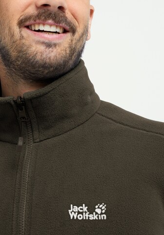 JACK WOLFSKIN Fleecejacke in Grün