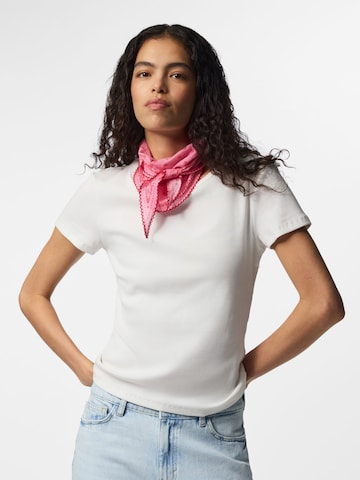 Écharpe 'PCAnemone' PIECES en rose