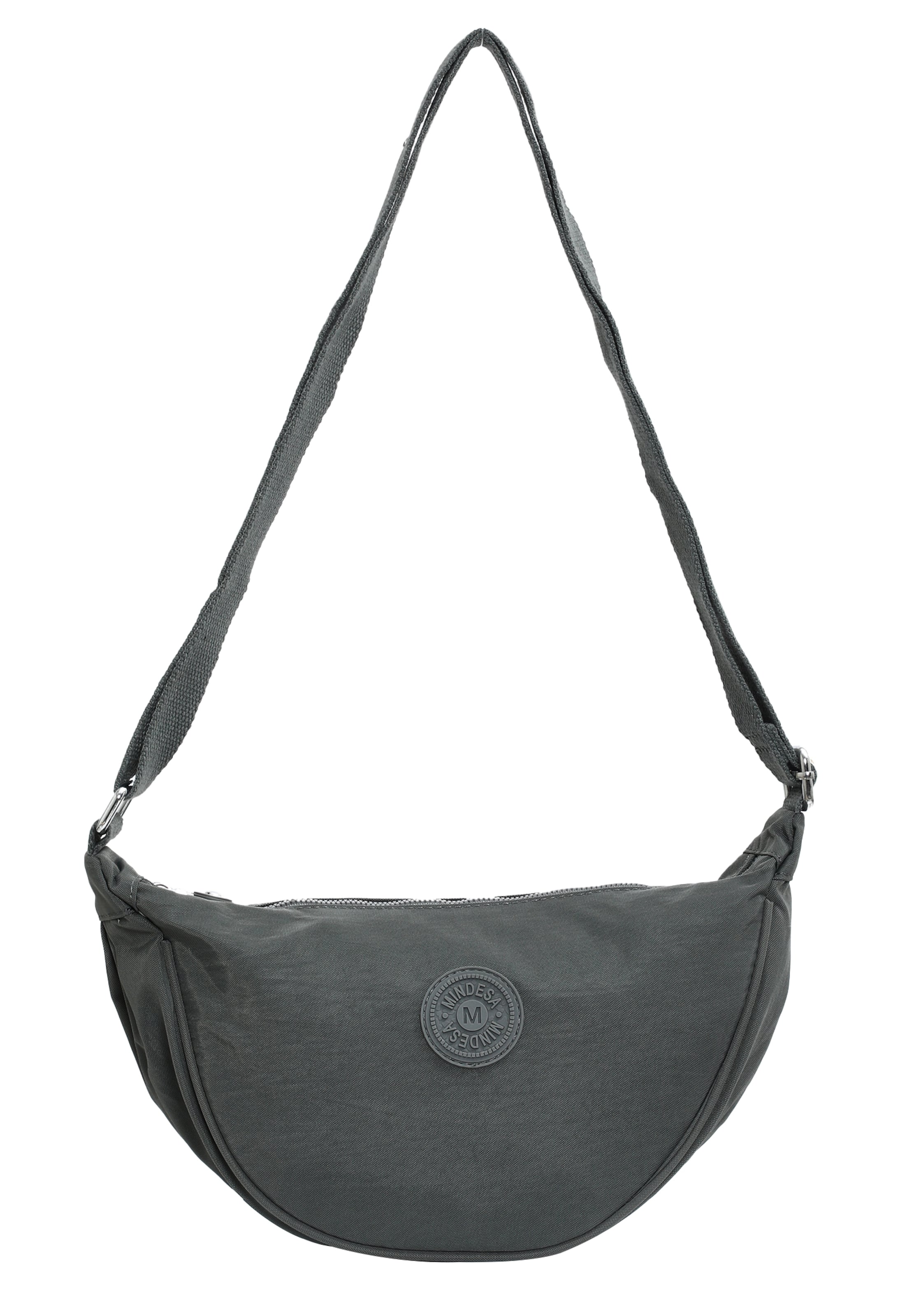 Mindesa - Mala de ombro em cinzento: frente
