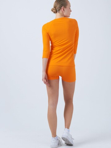 SPORTKIND Funktionsshirt '3/4-Longsleeve Shirt'‌‌‌‌ in Orange