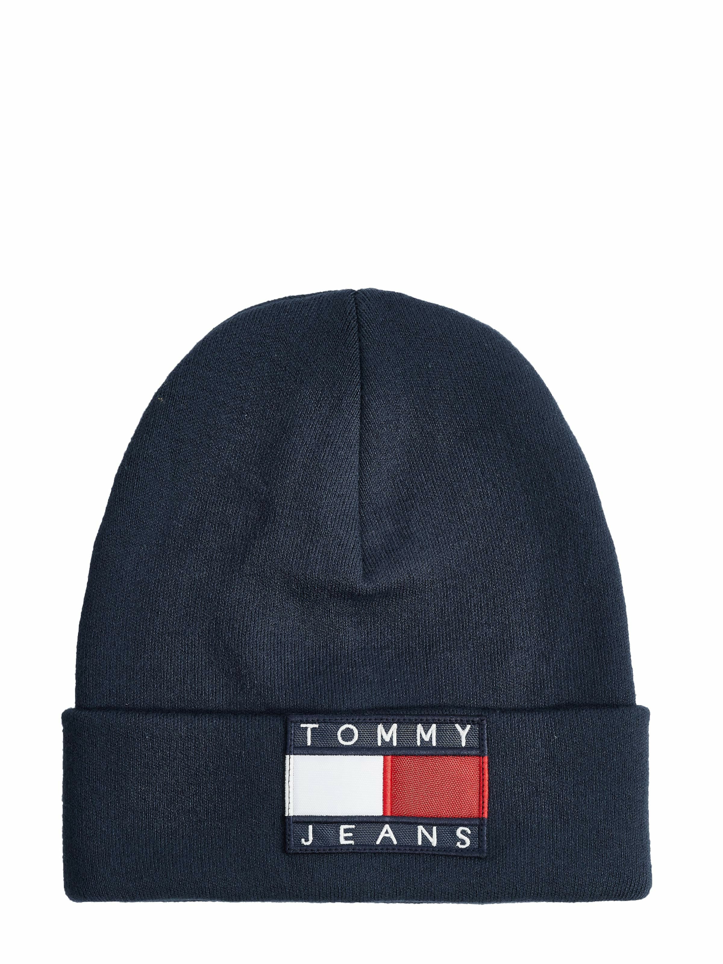 TOMMY HILFIGER Beanie in Blue: front