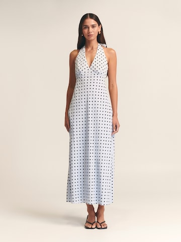 Rochie 'Elena' de la St MRLO pe albastru