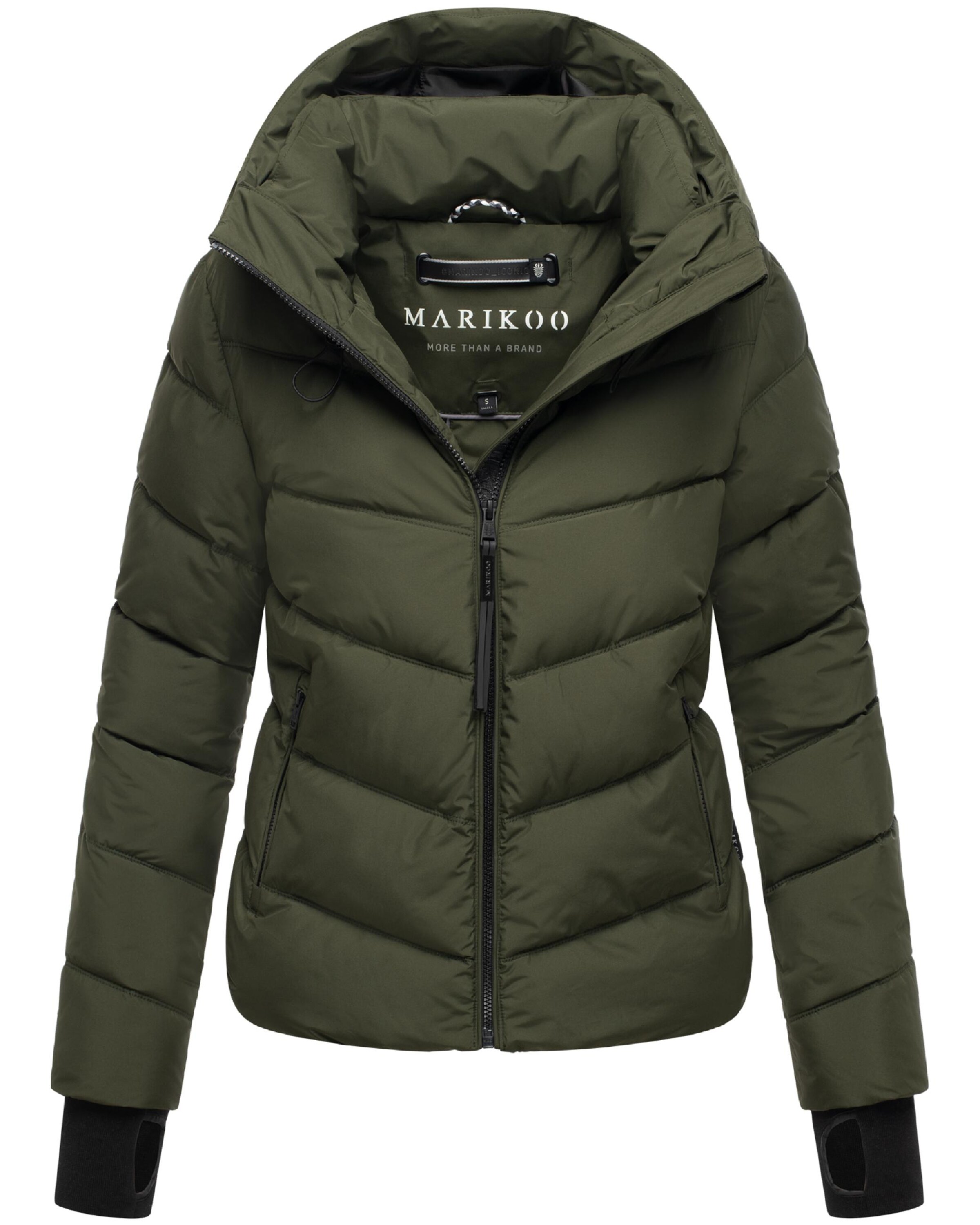 MARIKOO Winterjas in Groen