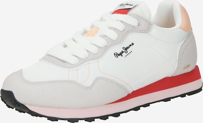 Sneaker bassa 'NATCH' Pepe Jeans di colore beige chiaro / giallo / rosso / bianco, Visualizzazione prodotti