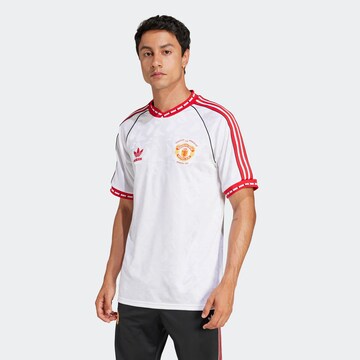 ADIDAS PERFORMANCE Dres 'Manchester United '91' - Biela: predná strana