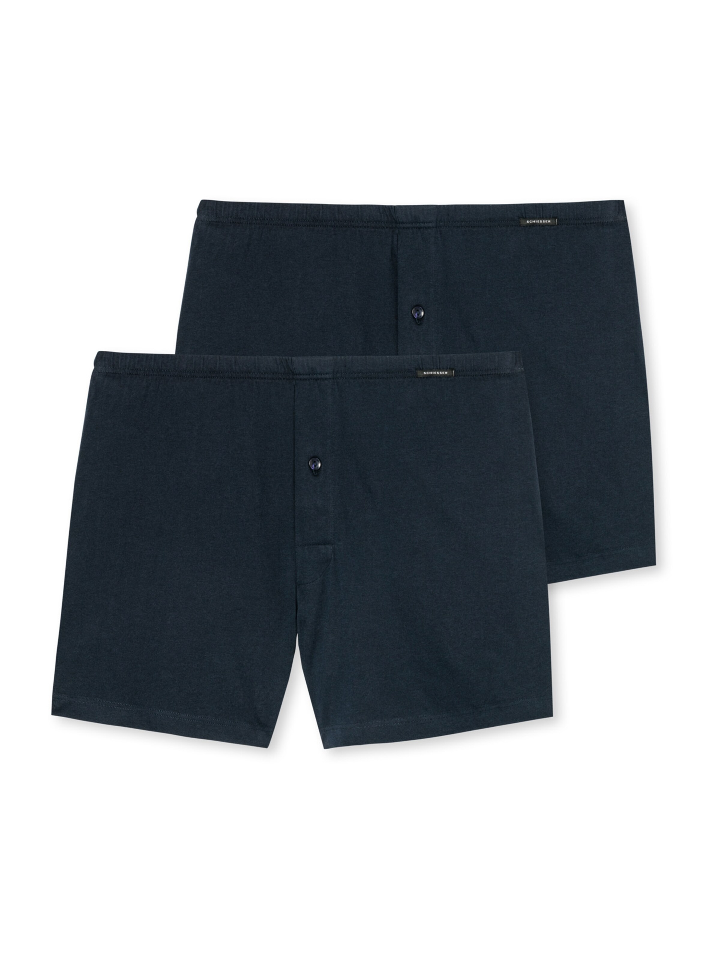 SCHIESSER Boxershorts in Blauw: voorkant