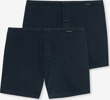 SCHIESSER Boxershorts in Blauw: voorkant