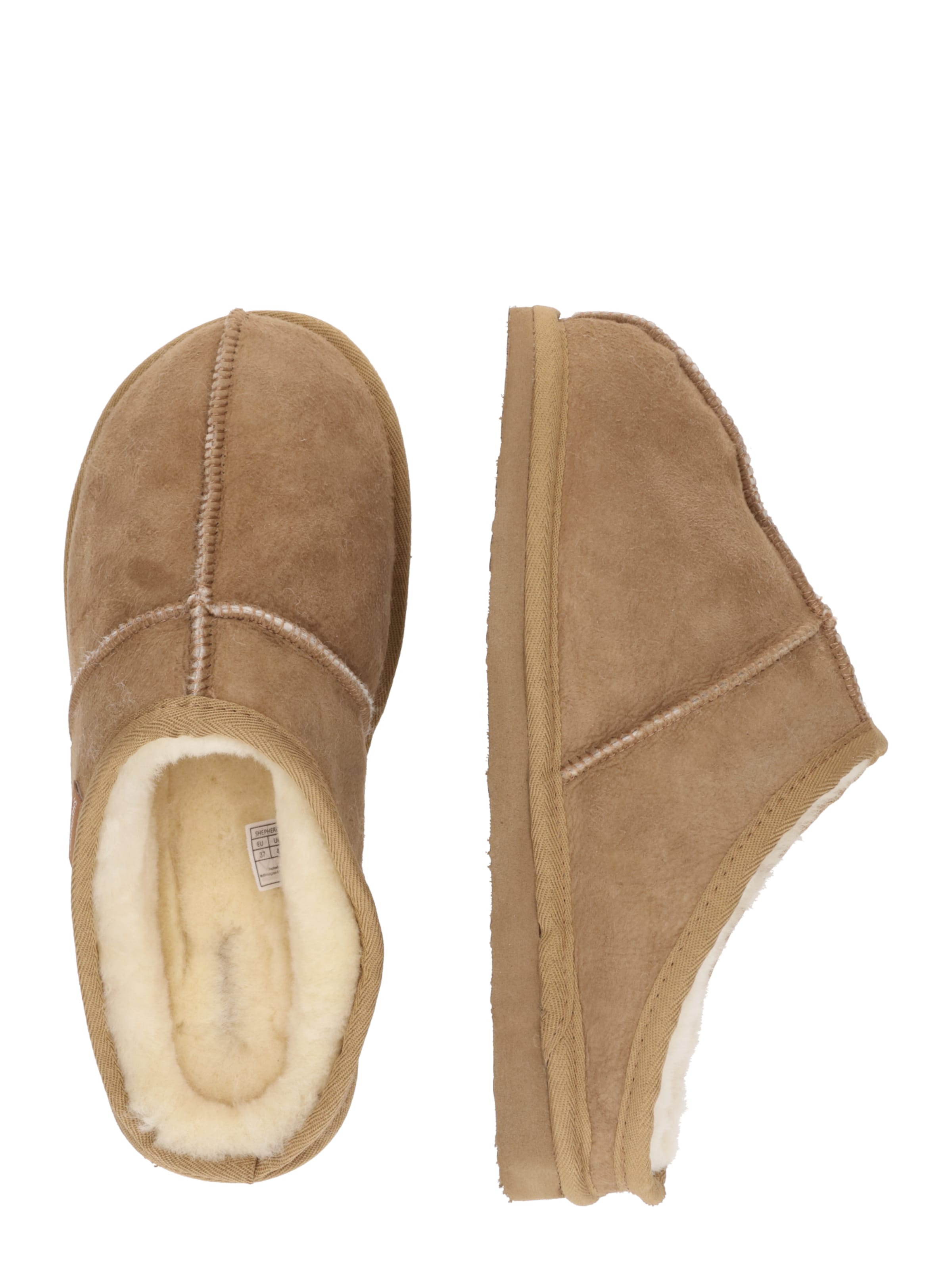 Pantoufle 'Bobo' SHEPHERD en marron