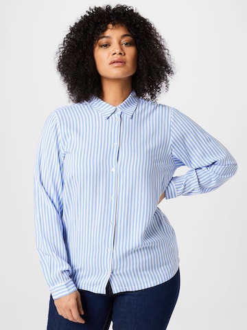 ABOUT YOU Curvy Blouse 'Nadia' in Blauw: voorkant