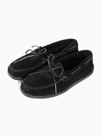 Minnetonka - Mocasines en negro