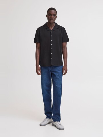 BLEND Regular Fit Hemd 'Bobby' in Schwarz