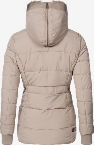 MARIKOO Winterjacke 'Nekoo' in Beige