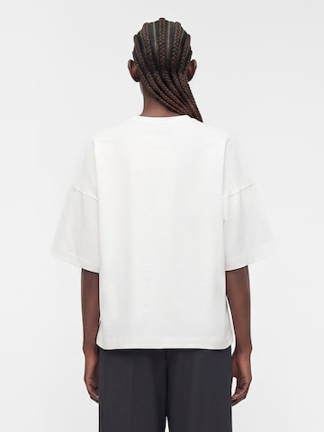 MSCH COPENHAGEN - Camiseta talla grande 'Teagan Leana'' en blanco