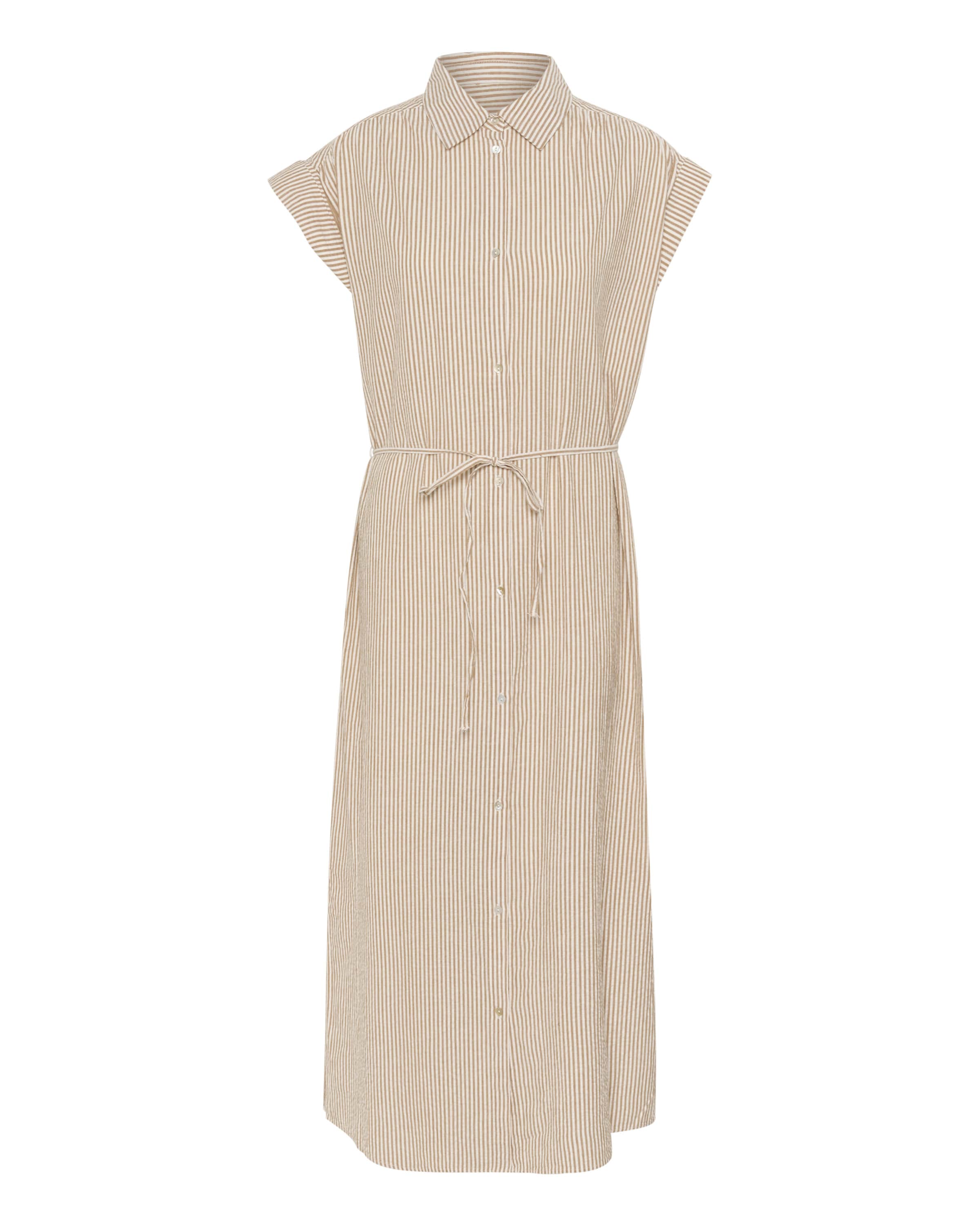 SAINT TROPEZ Blusekjole 'Kira' i beige: forside