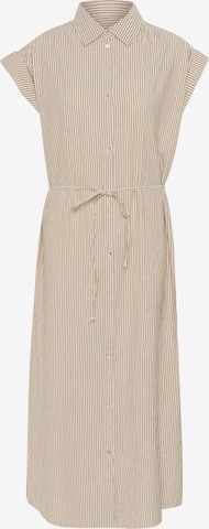 SAINT TROPEZ Kleid 'Kira' in Beige: Vorderseite