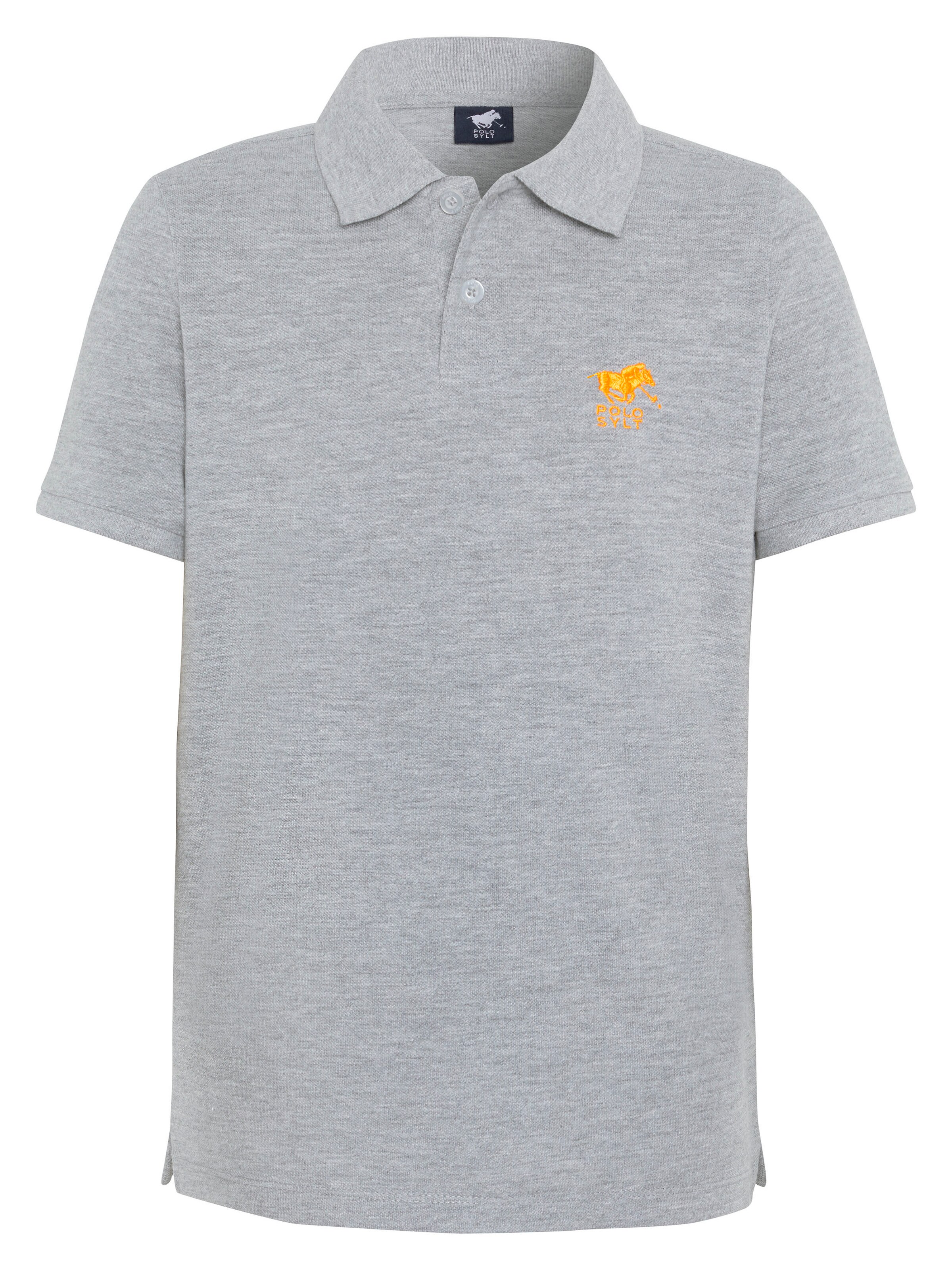 Polo Sylt Poloshirt in Grau: Vorderseite