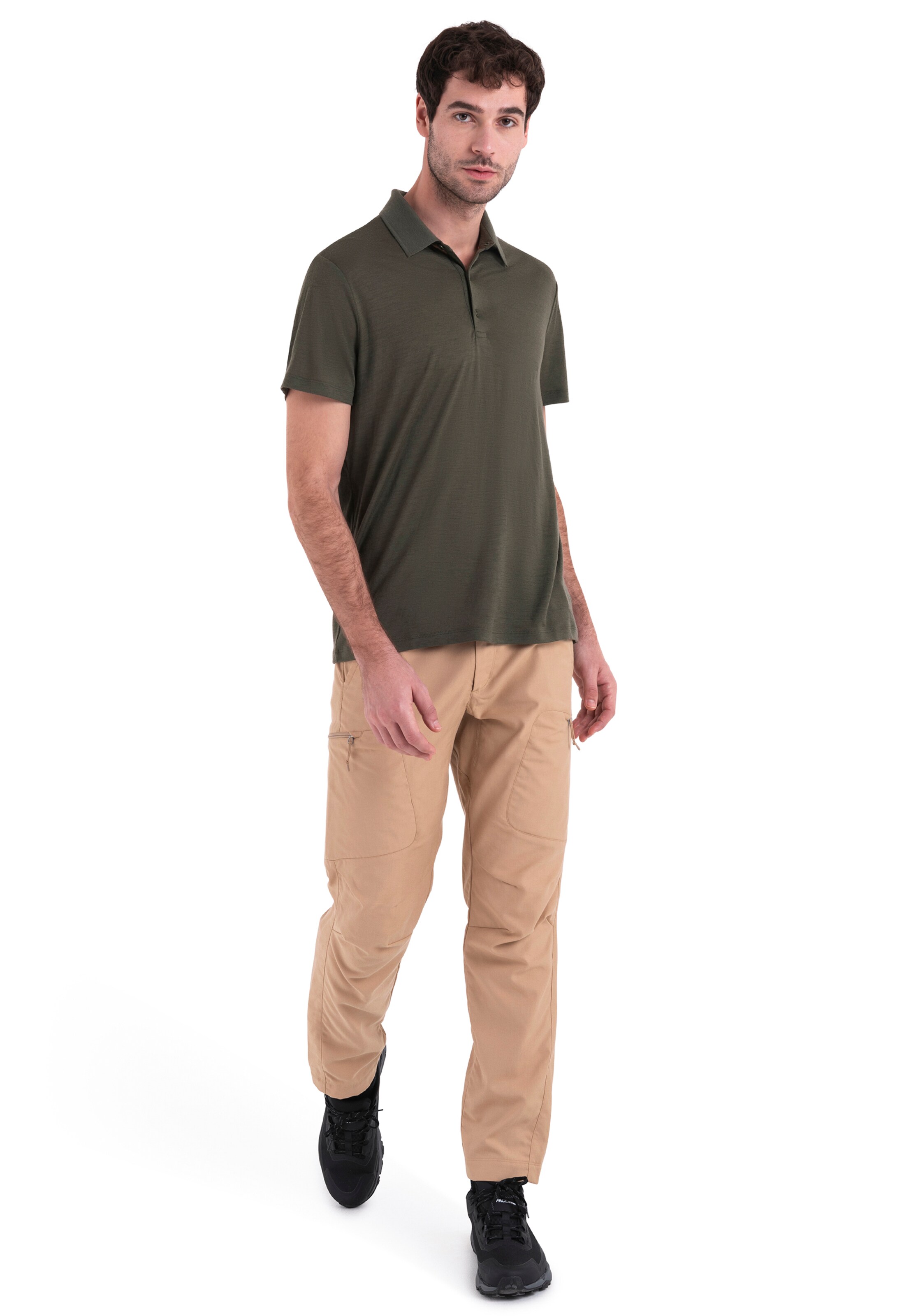 ICEBREAKER Funkcionális felső 'Tech Lite III' - zöld