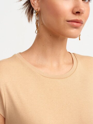 T-shirt 'T-Shirts' Dilvin en beige