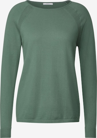 CECIL Sweater in Green: front