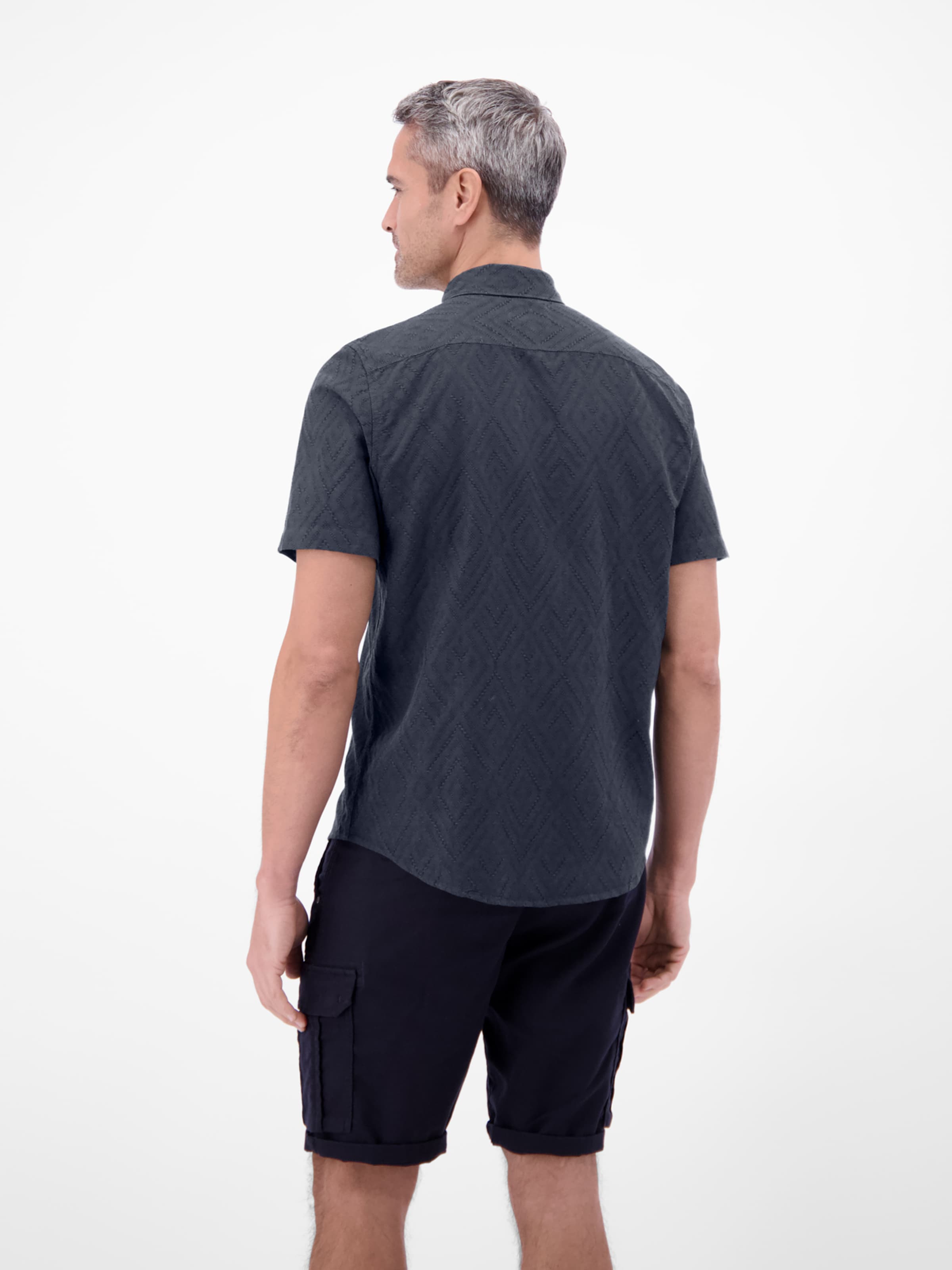LERROS Regular fit Button Up Shirt in Blue
