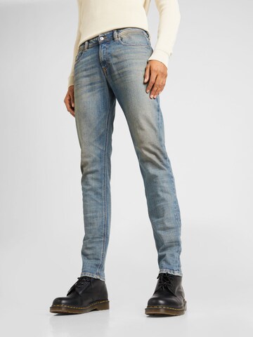 DIESEL Regular Jeans '1979 SLEENKER' in Blauw: voorkant