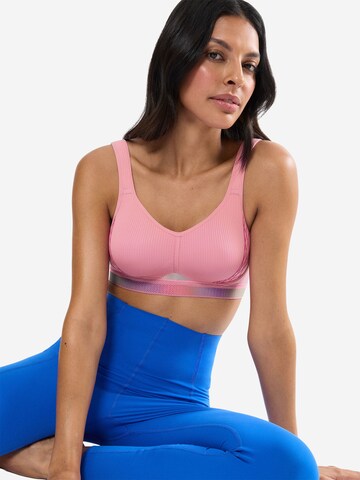 TRIUMPH Bralette Sports bra ' Triaction Cardio Flow ' in Pink